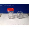 320ml&520ml Clear Glass Storage Jar with Plastic Cap